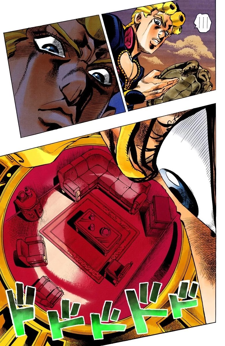 JoJo's Bizarre Adventure Part 5 - Vento Aureo (Official Colored) Chapter 64 page 5 - Chapter 64: Baby Face Part 4
