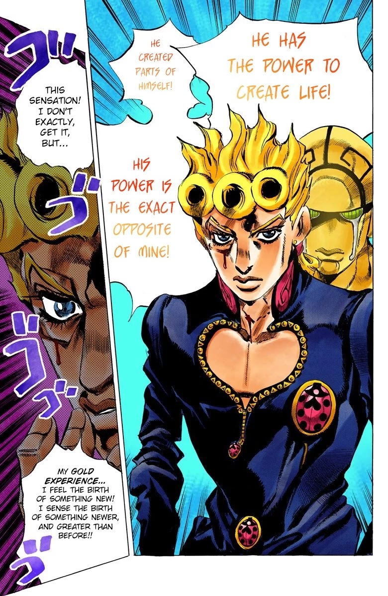 JoJo's Bizarre Adventure Part 5 - Vento Aureo (Official Colored) Chapter 65 page 19 - Chapter 65: Baby Face Part 5