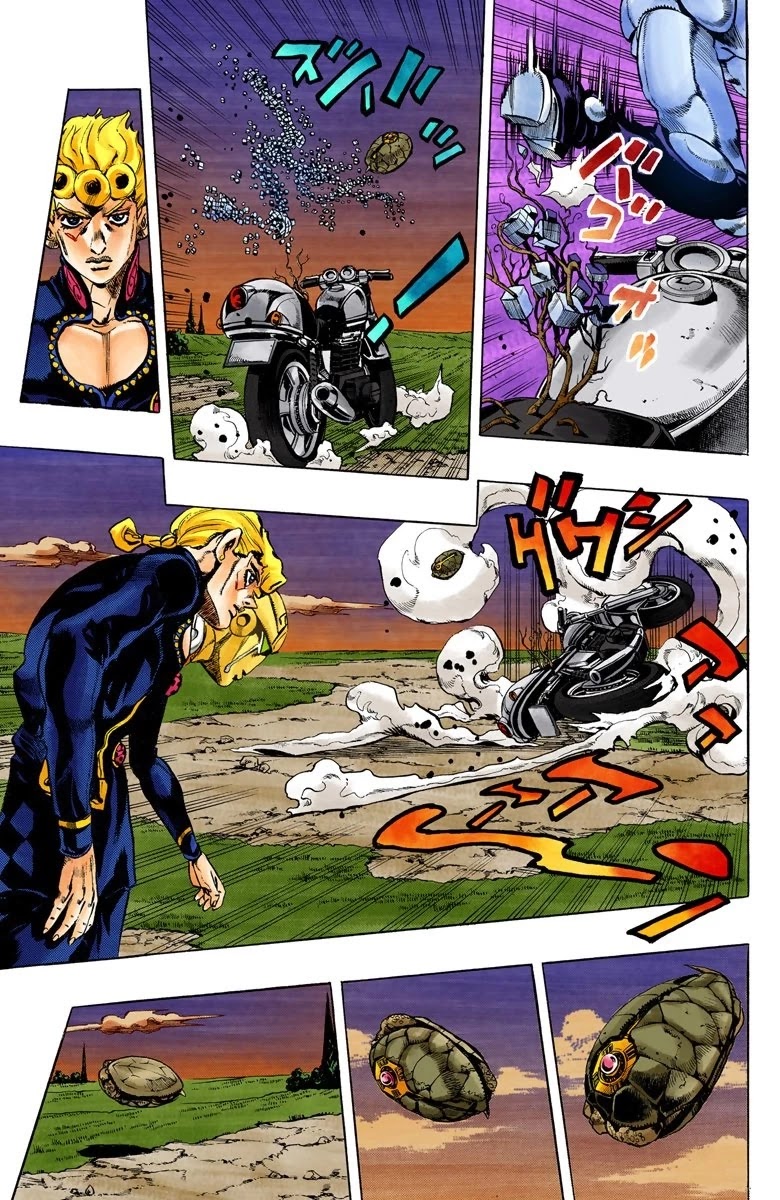JoJo's Bizarre Adventure Part 5 - Vento Aureo (Official Colored) Chapter 66 page 5 - Chapter 66: Baby Face Part 6