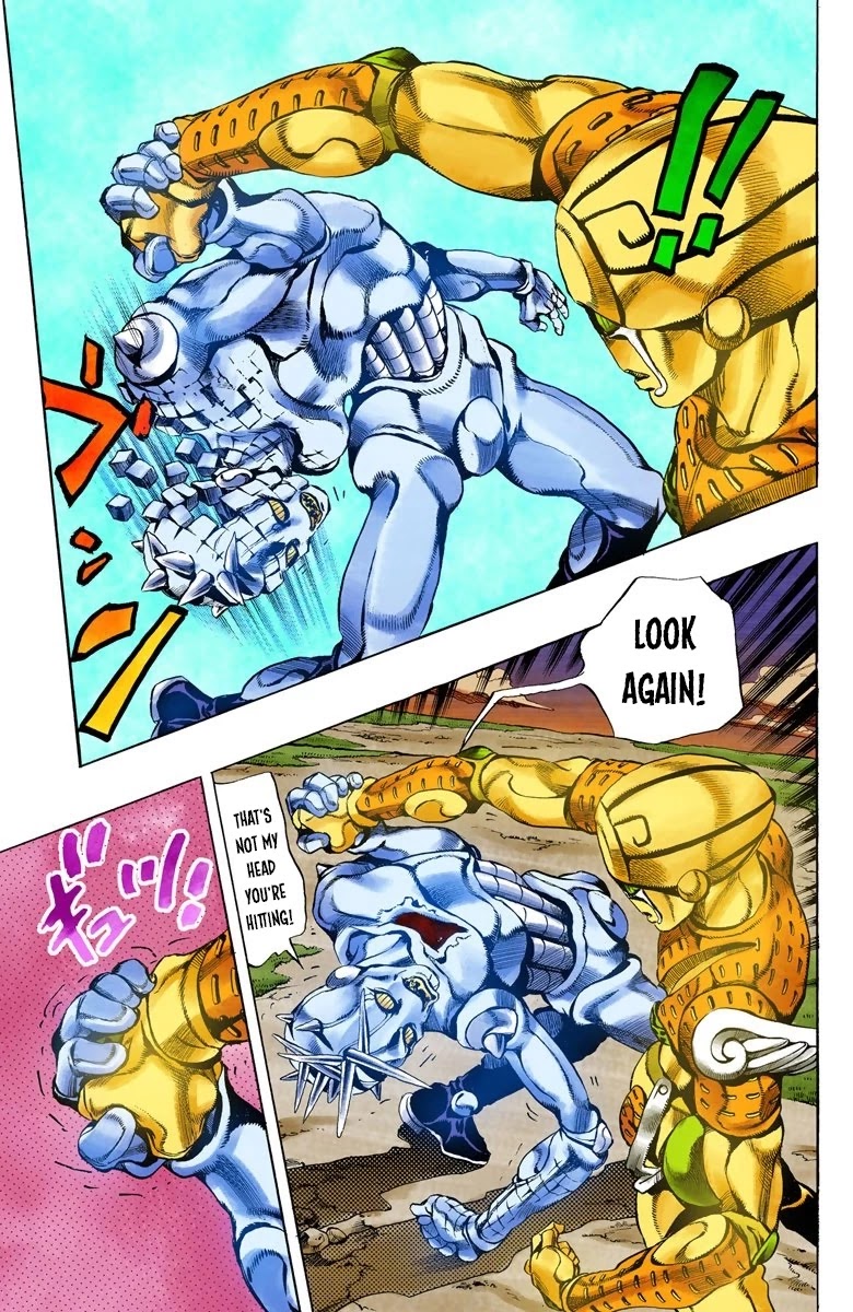 JoJo's Bizarre Adventure Part 5 - Vento Aureo (Official Colored) Chapter 67 page 15 - Chapter 67: Baby Face Part 7