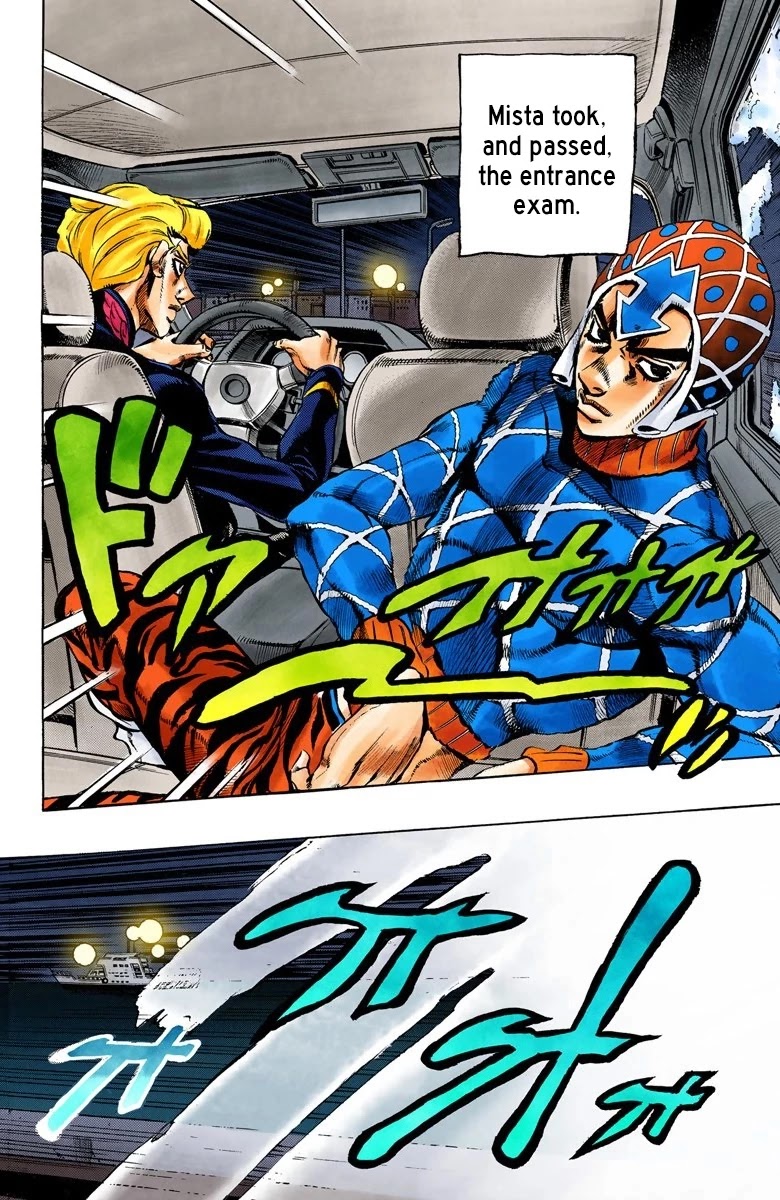 JoJo's Bizarre Adventure Part 5 - Vento Aureo (Official Colored) Chapter 69 page 11 - Chapter 69: Stazione di Venezia Santa Lucia - Get the OA-Disc!