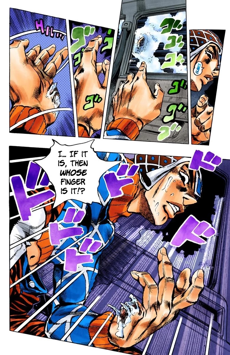 JoJo's Bizarre Adventure Part 5 - Vento Aureo (Official Colored) Chapter 69 page 16 - Chapter 69: Stazione di Venezia Santa Lucia - Get the OA-Disc!