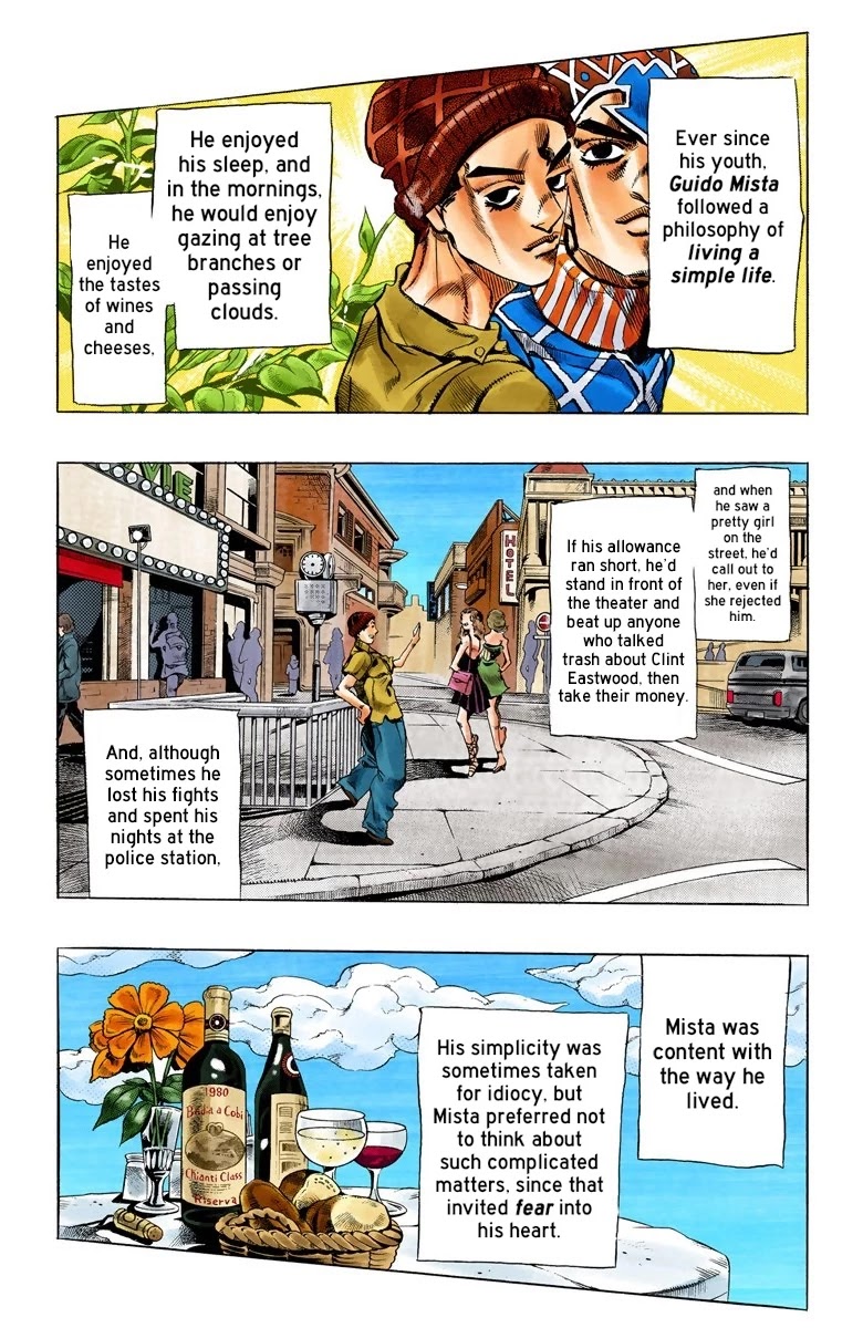 JoJo's Bizarre Adventure Part 5 - Vento Aureo (Official Colored) Chapter 69 page 3 - Chapter 69: Stazione di Venezia Santa Lucia - Get the OA-Disc!
