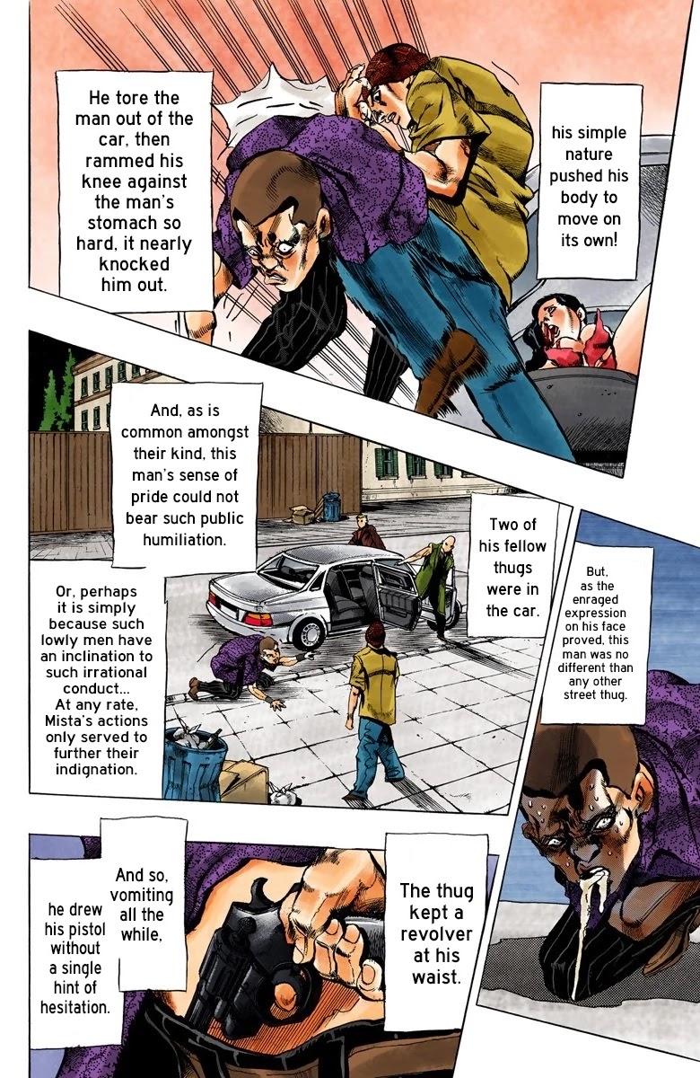JoJo's Bizarre Adventure Part 5 - Vento Aureo (Official Colored) Chapter 69 page 5 - Chapter 69: Stazione di Venezia Santa Lucia - Get the OA-Disc!