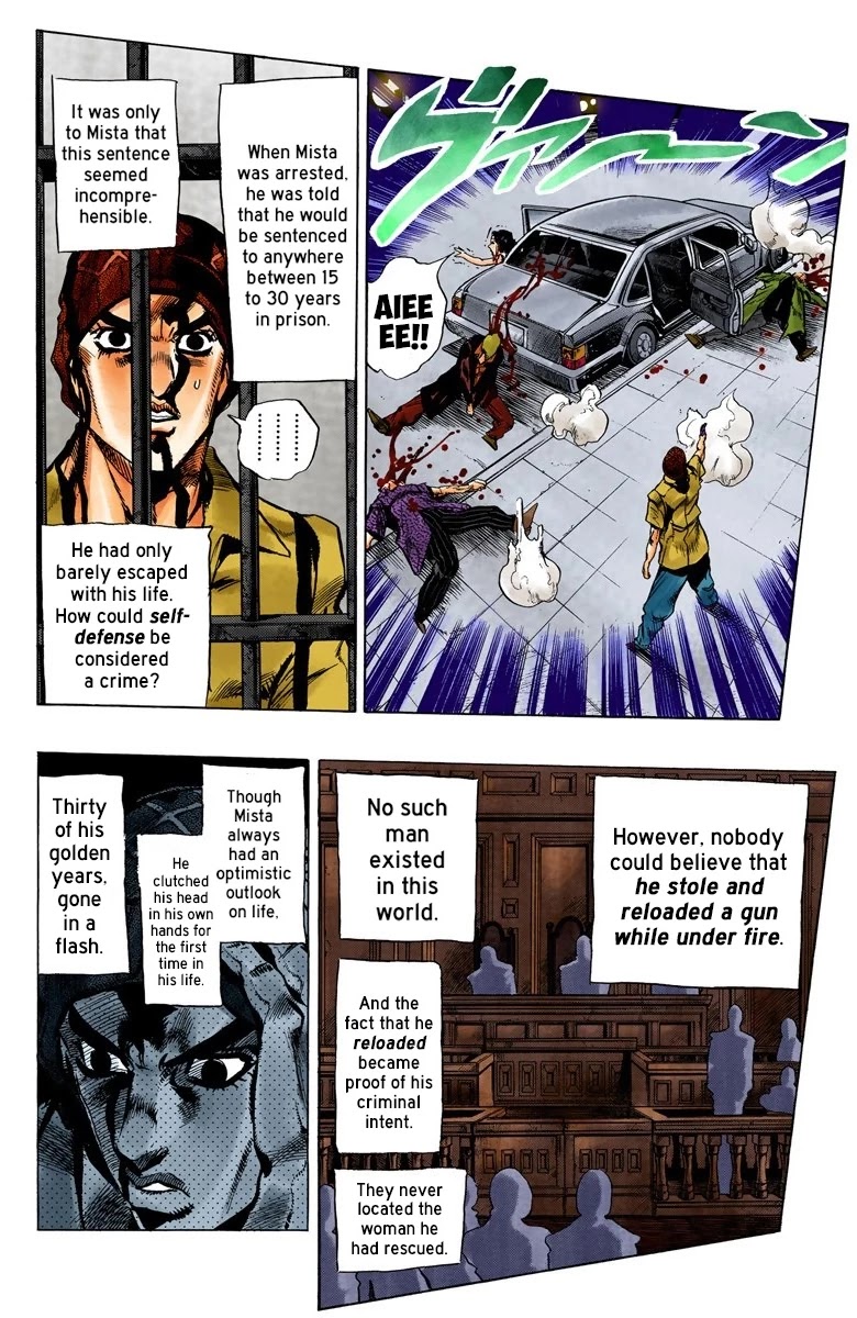 JoJo's Bizarre Adventure Part 5 - Vento Aureo (Official Colored) Chapter 69 page 9 - Chapter 69: Stazione di Venezia Santa Lucia - Get the OA-Disc!