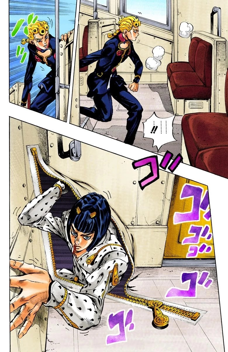 JoJo's Bizarre Adventure Part 5 - Vento Aureo (Official Colored) Chapter 7 page 11 - Chapter 7: Buccellati's Coming! Part 4