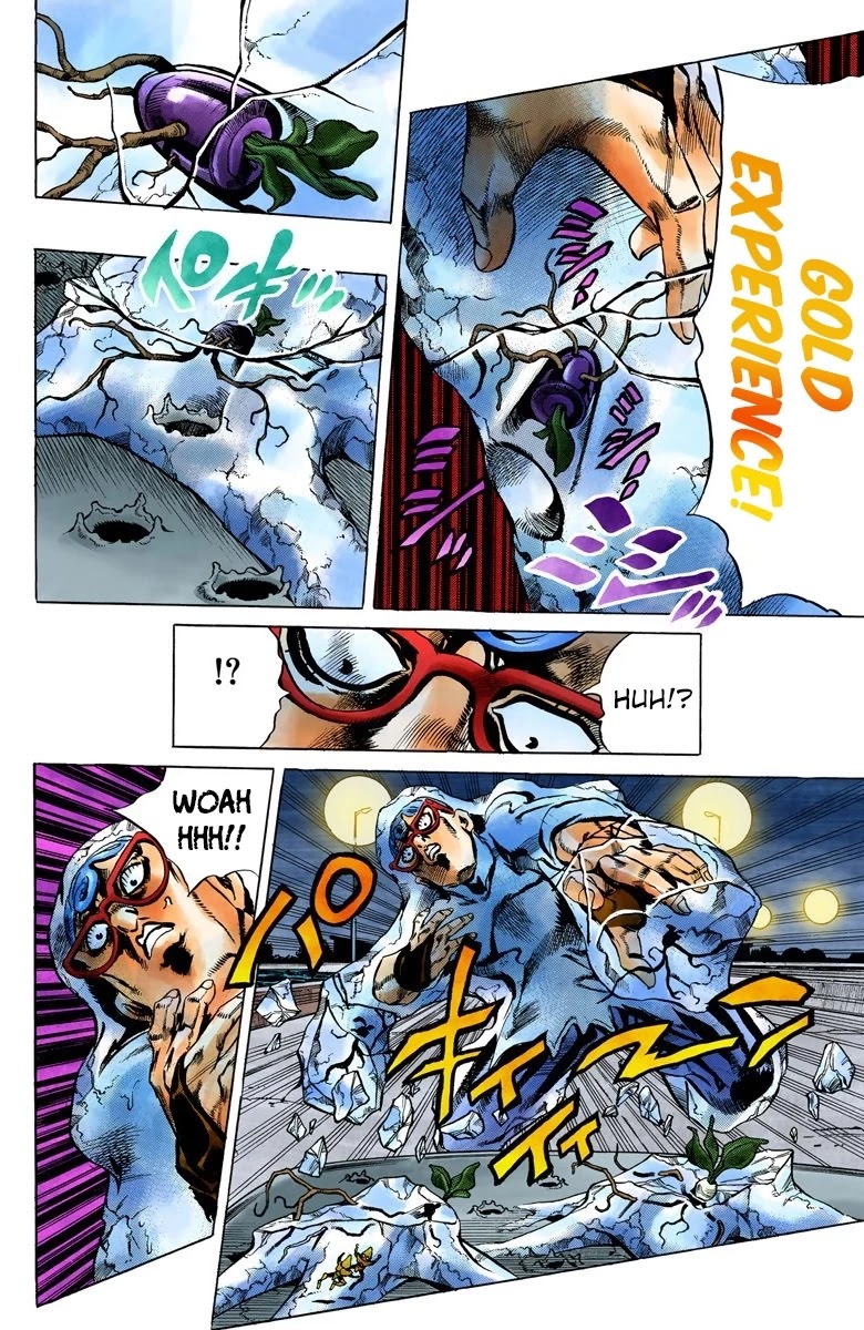 JoJo's Bizarre Adventure Part 5 - Vento Aureo (Official Colored) Chapter 70 page 16 - Chapter 70: White Album Part 1