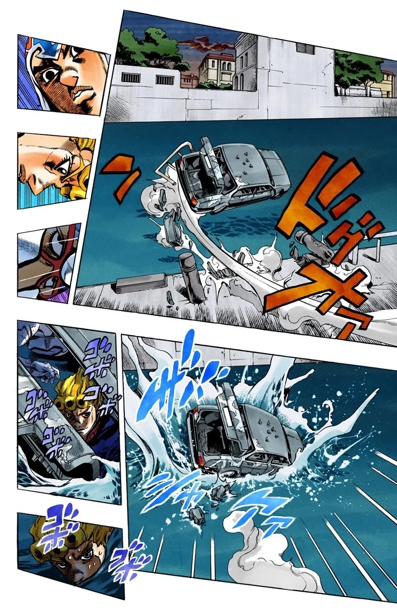 JoJo's Bizarre Adventure Part 5 - Vento Aureo (Official Colored) Chapter 71 page 16 - Chapter 71: White Album Part 2