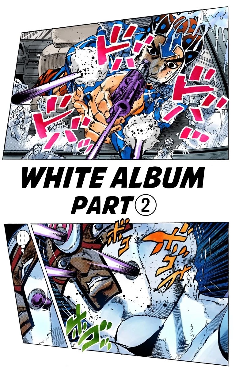 JoJo's Bizarre Adventure Part 5 - Vento Aureo (Official Colored) Chapter 71 page 2 - Chapter 71: White Album Part 2