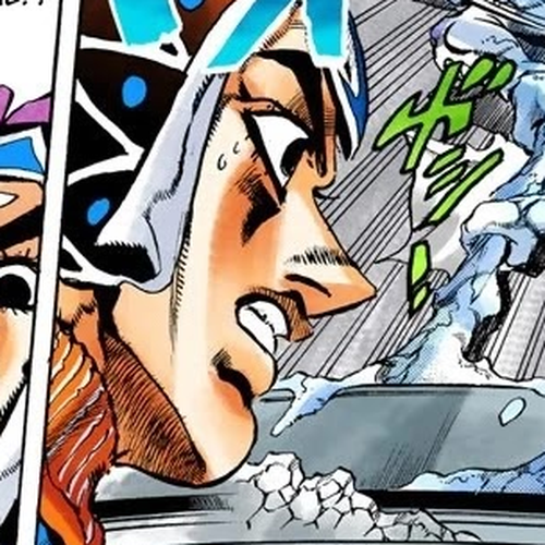JoJo's Bizarre Adventure Part 5 - Vento Aureo (Official Colored) Chapter 71: White Album Part 2 cover