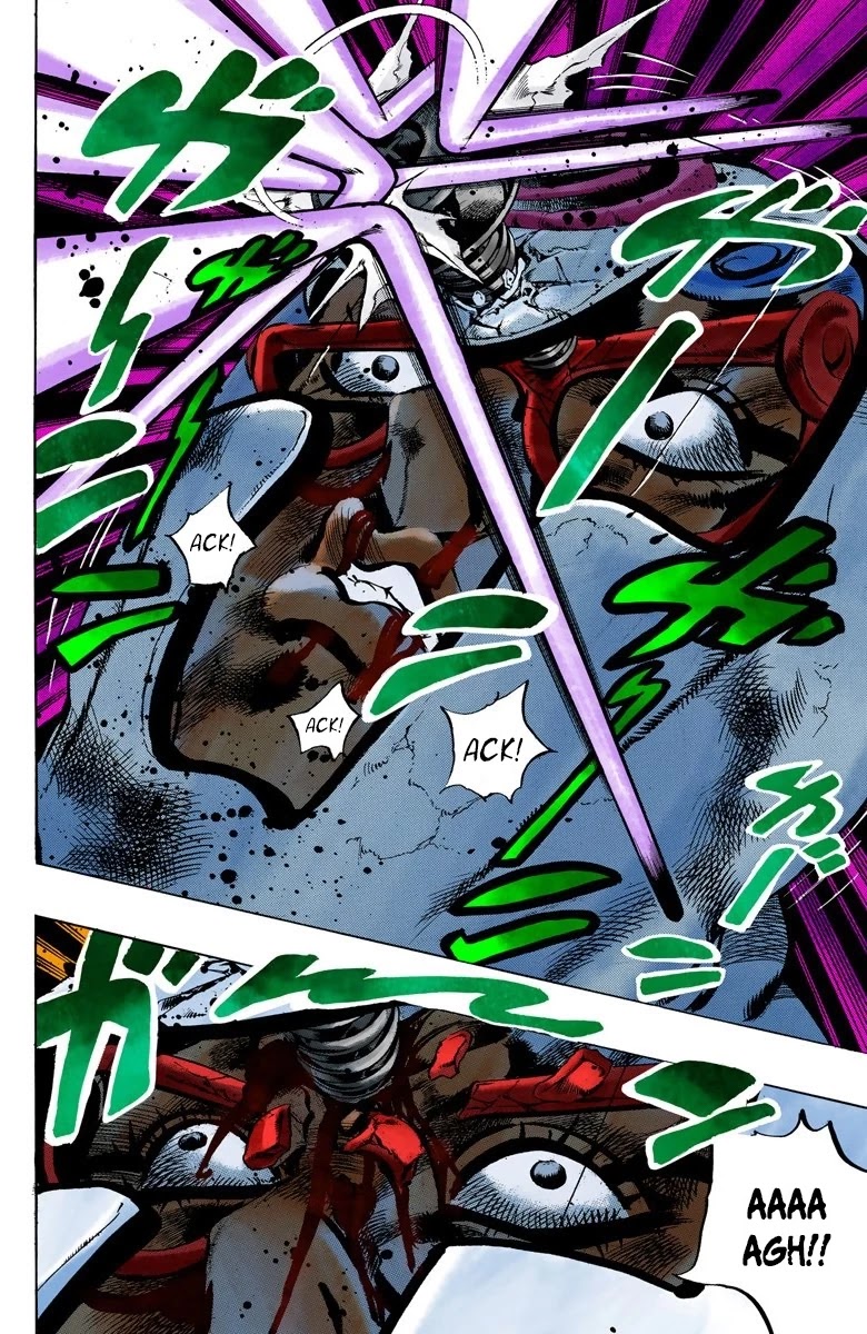 JoJo's Bizarre Adventure Part 5 - Vento Aureo (Official Colored) Chapter 73 page 12 - Chapter 73: White Album Part 4