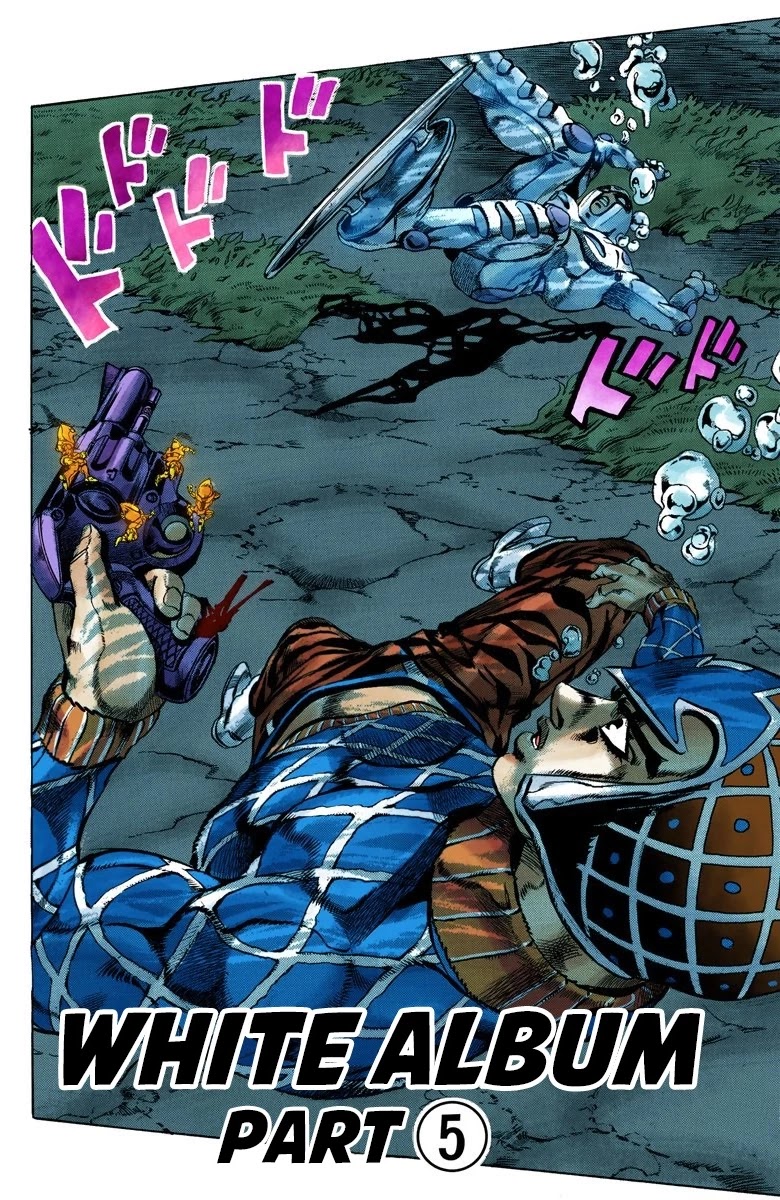 JoJo's Bizarre Adventure Part 5 - Vento Aureo (Official Colored) Chapter 74 page 3 - Chapter 74: White Album Part 5