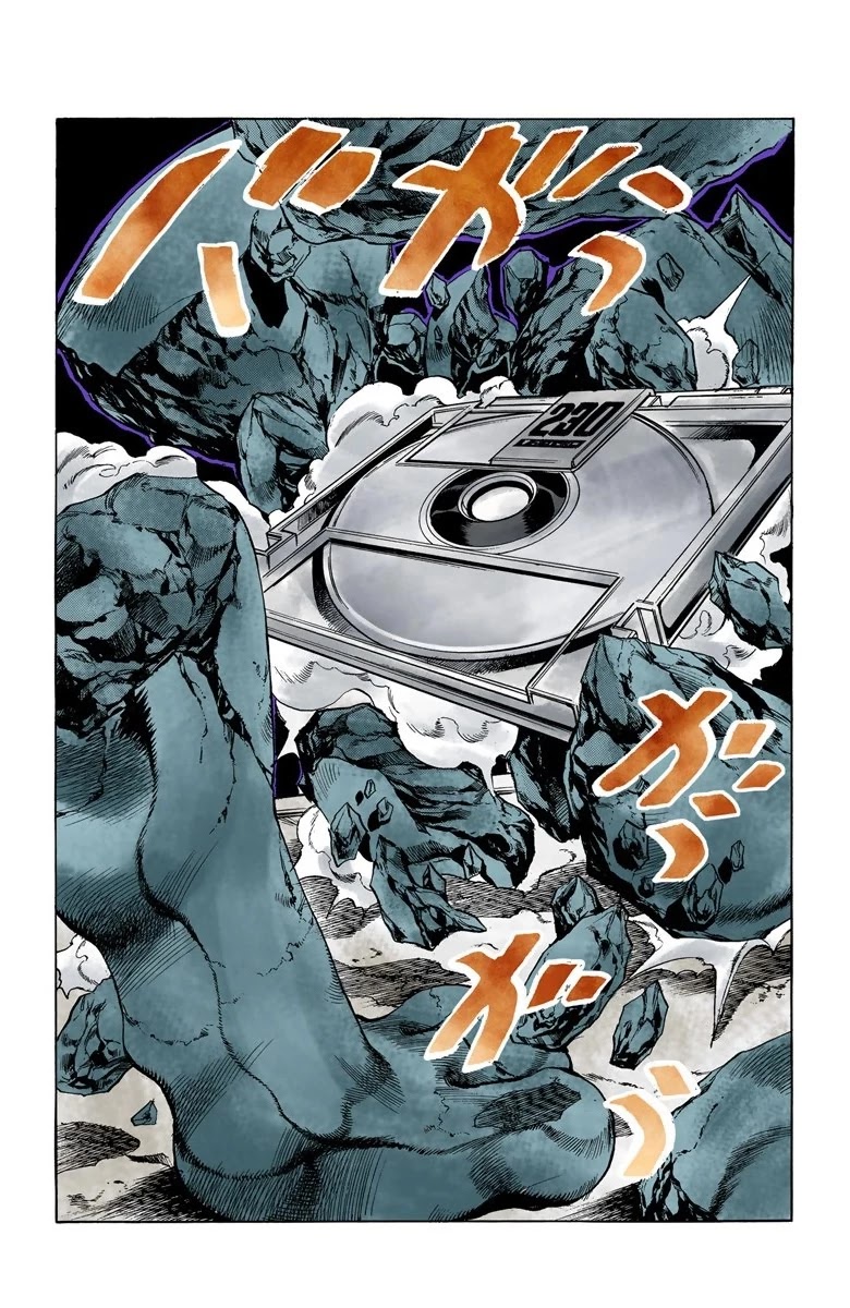 JoJo's Bizarre Adventure Part 5 - Vento Aureo (Official Colored) Chapter 75 page 3 - Chapter 75: White Album Part 6