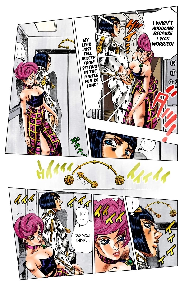 JoJo's Bizarre Adventure Part 5 - Vento Aureo (Official Colored) Chapter 77 page 15 - Chapter 77: Final Orders From The Boss