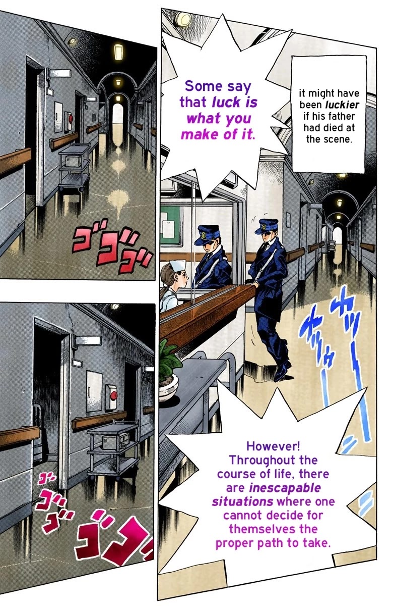 JoJo's Bizarre Adventure Part 5 - Vento Aureo (Official Colored) Chapter 78 page 10 - Chapter 78: Bruno Buccellati - Childhood