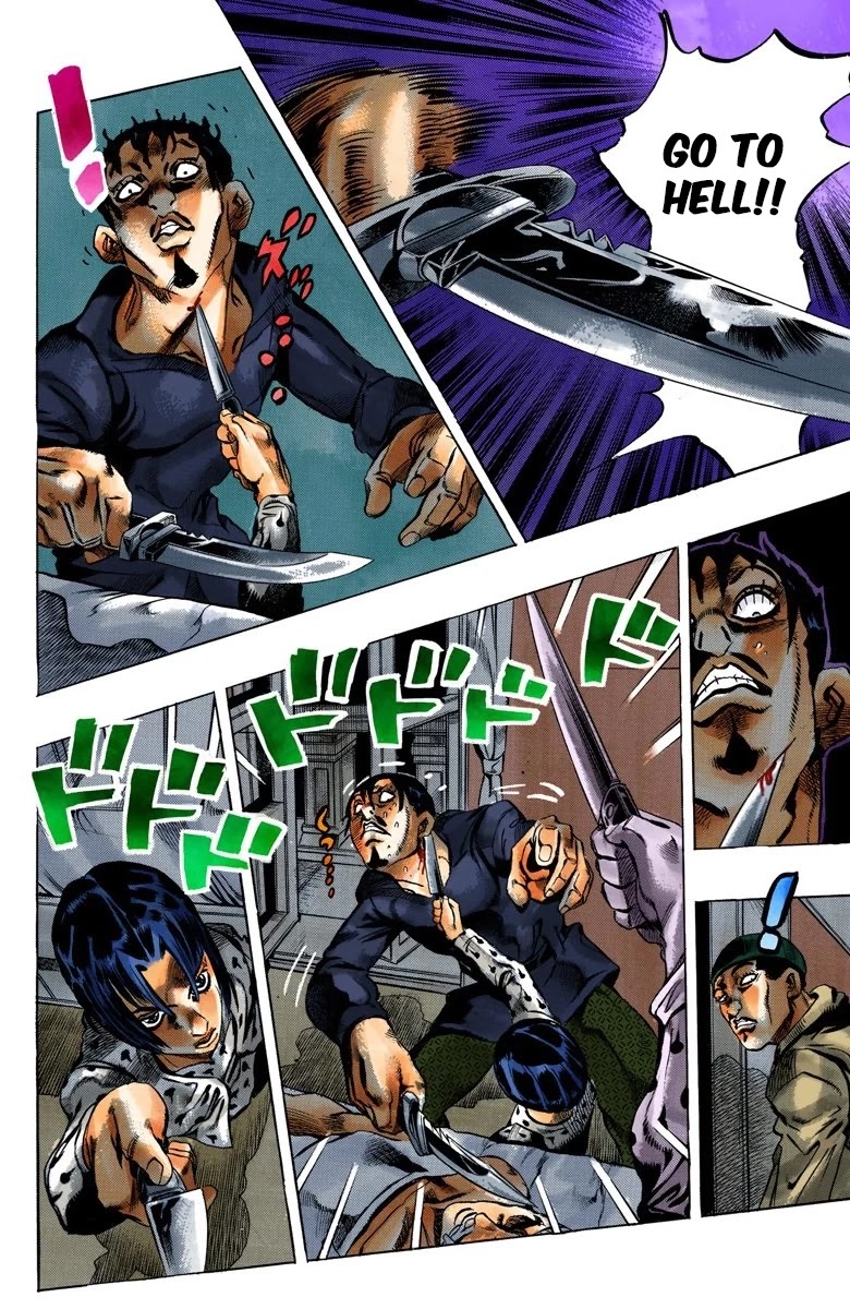 JoJo's Bizarre Adventure Part 5 - Vento Aureo (Official Colored) Chapter 78 page 13 - Chapter 78: Bruno Buccellati - Childhood
