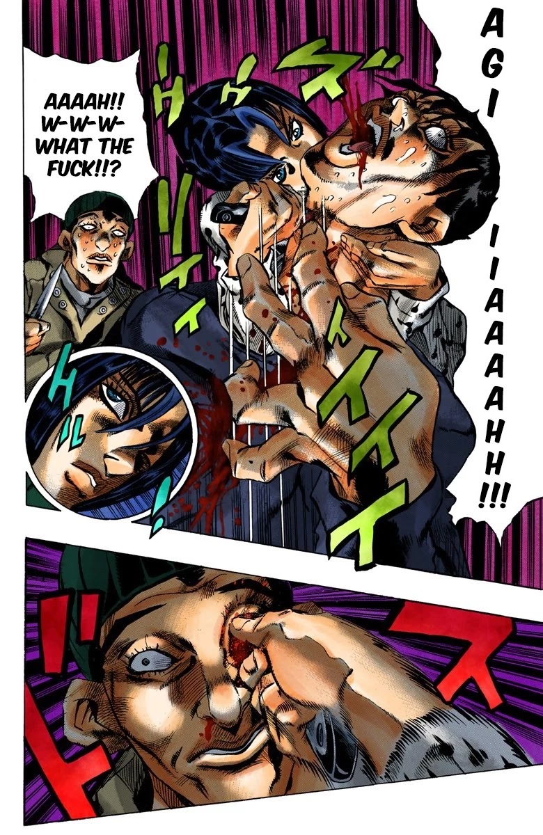 JoJo's Bizarre Adventure Part 5 - Vento Aureo (Official Colored) Chapter 78 page 15 - Chapter 78: Bruno Buccellati - Childhood