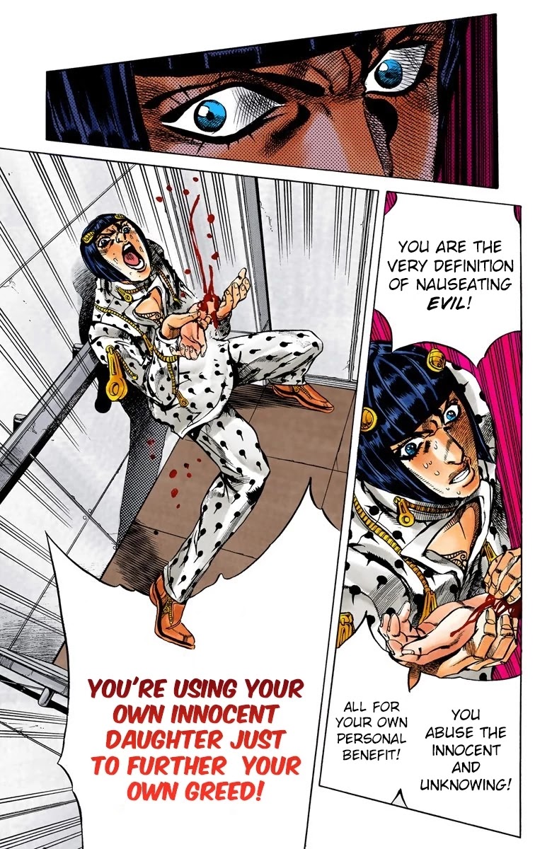 JoJo's Bizarre Adventure Part 5 - Vento Aureo (Official Colored) Chapter 78 page 18 - Chapter 78: Bruno Buccellati - Childhood
