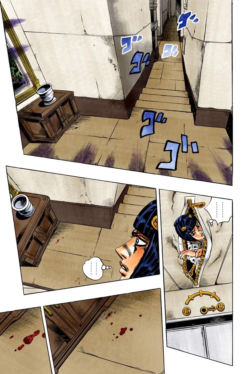 JoJo's Bizarre Adventure Part 5 - Vento Aureo (Official Colored) Chapter 79 page 6 - Chapter 79: The Mystery of King Crimson Part 1
