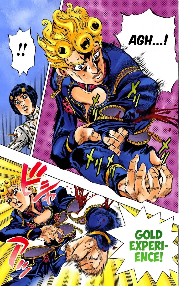 JoJo's Bizarre Adventure Part 5 - Vento Aureo (Official Colored) Chapter 8 page 11 - Chapter 8: Buccellati's Coming! Part 5