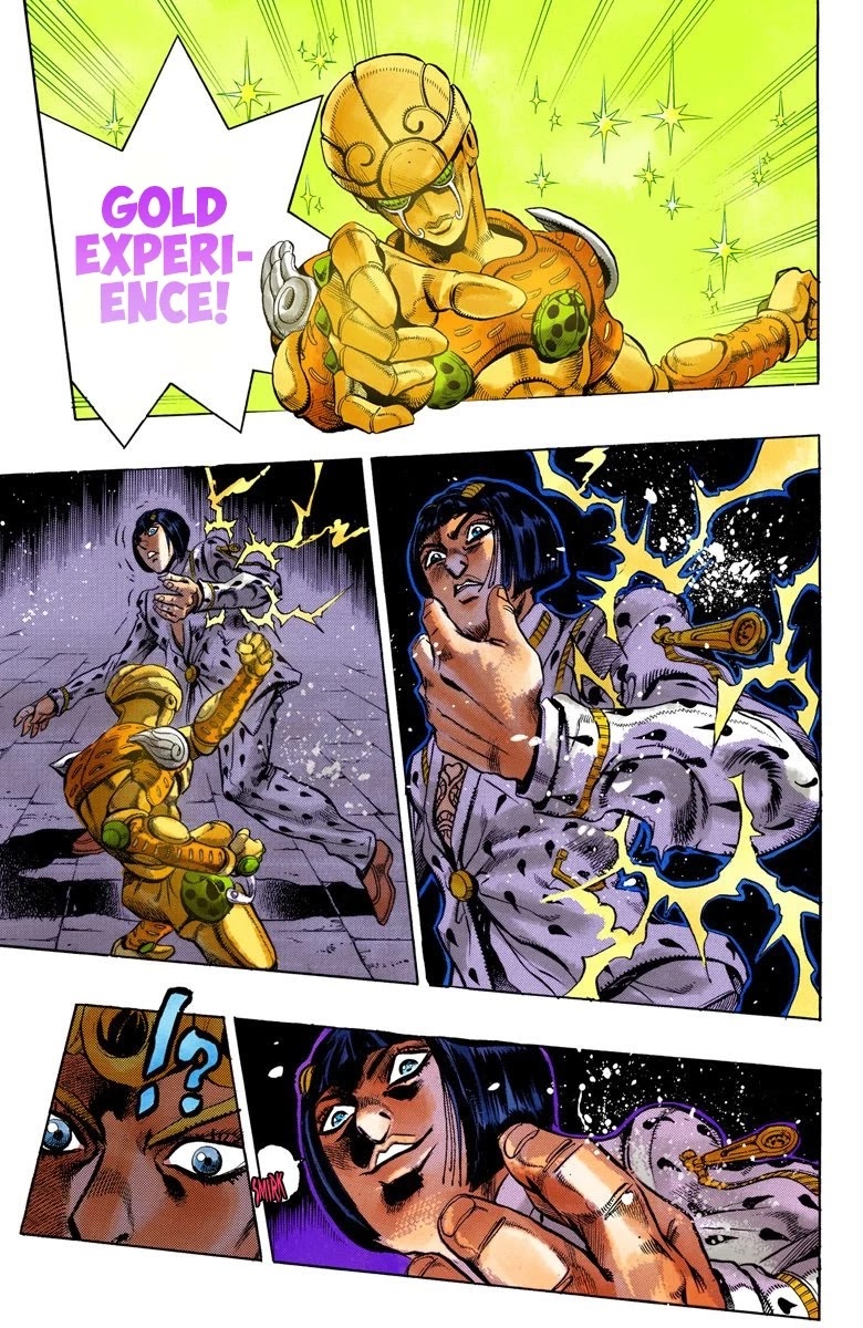 JoJo's Bizarre Adventure Part 5 - Vento Aureo (Official Colored) Chapter 8 page 7 - Chapter 8: Buccellati's Coming! Part 5
