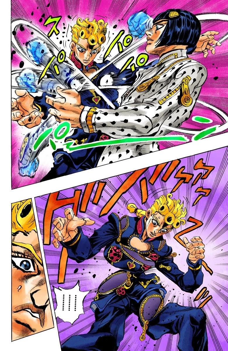 JoJo's Bizarre Adventure Part 5 - Vento Aureo (Official Colored) Chapter 8 page 8 - Chapter 8: Buccellati's Coming! Part 5