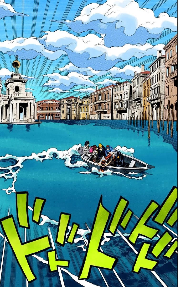 JoJo's Bizarre Adventure Part 5 - Vento Aureo (Official Colored) Chapter 84 page 19 - Chapter 84: The Mystery of King Crimson Part 6