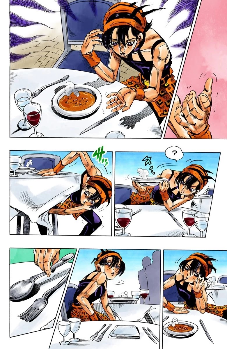JoJo's Bizarre Adventure Part 5 - Vento Aureo (Official Colored) Chapter 85 page 19 - Chapter 85: The _G_ in Guts