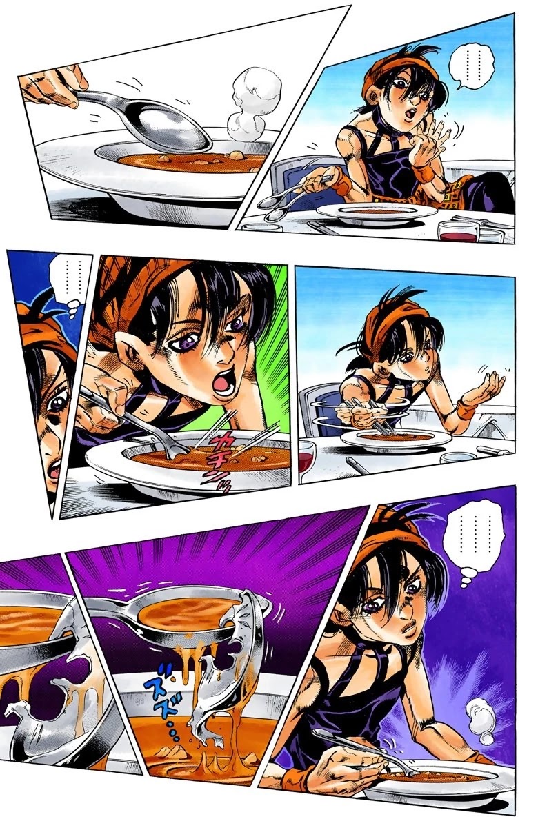 JoJo's Bizarre Adventure Part 5 - Vento Aureo (Official Colored) Chapter 85 page 20 - Chapter 85: The _G_ in Guts