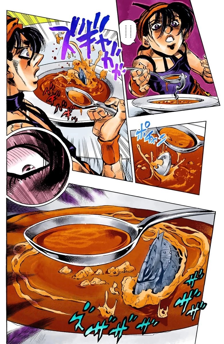 JoJo's Bizarre Adventure Part 5 - Vento Aureo (Official Colored) Chapter 85 page 21 - Chapter 85: The _G_ in Guts