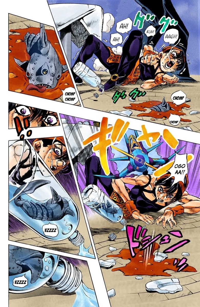JoJo's Bizarre Adventure Part 5 - Vento Aureo (Official Colored) Chapter 86 page 7 - Chapter 86: Clash and Talking Head Part 1