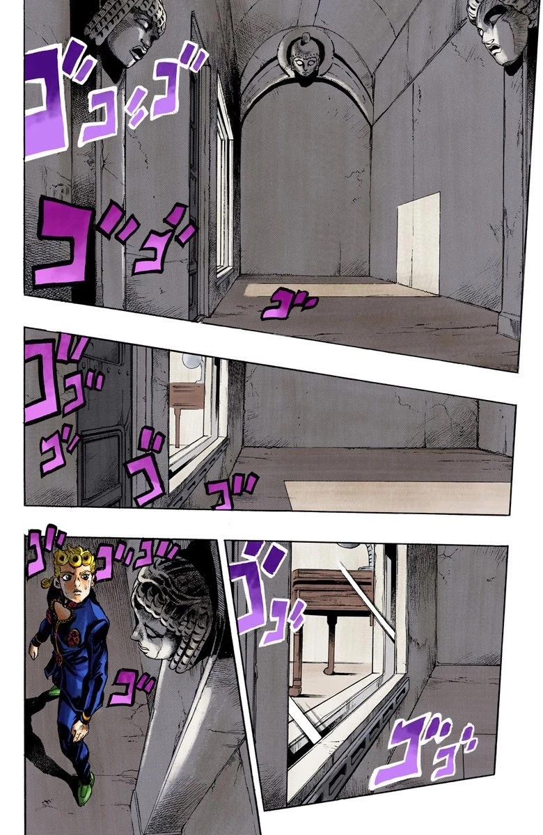 JoJo's Bizarre Adventure Part 5 - Vento Aureo (Official Colored) Chapter 9 page 11 - Chapter 9: Meet the Gangster Behind the Wall Part 1