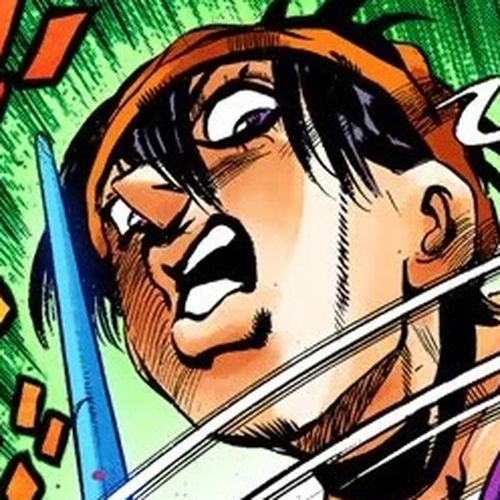 JoJo's Bizarre Adventure Part 5 - Vento Aureo (Official Colored) Chapter 90: Clash and Talking Head Part 5 cover