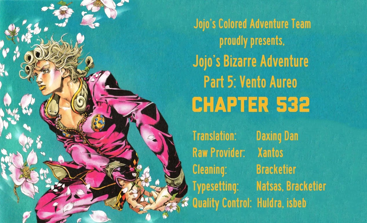 JoJo's Bizarre Adventure Part 5 - Vento Aureo (Official Colored) Chapter 93 page 19 - Chapter 93: Flight Code - Null! Head for Sardegna!