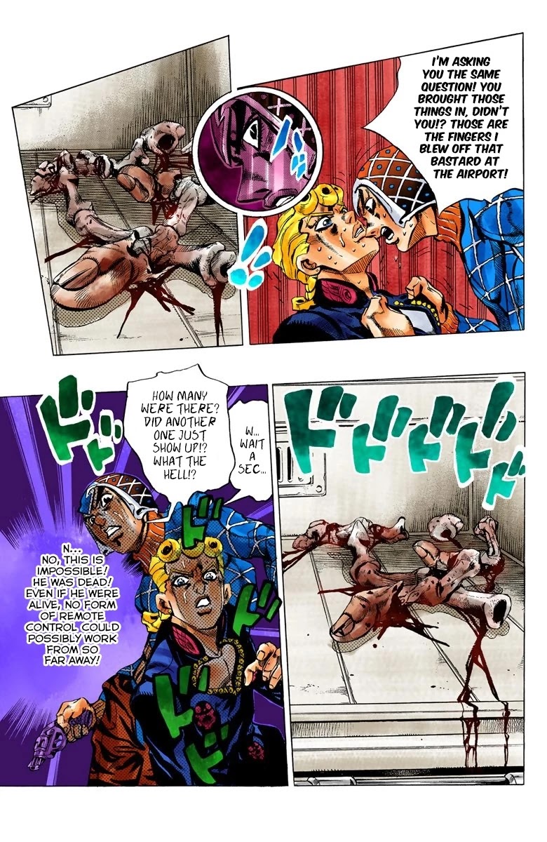 JoJo's Bizarre Adventure Part 5 - Vento Aureo (Official Colored) Chapter 94 page 18 - Chapter 94: Notorious B I G Part 1