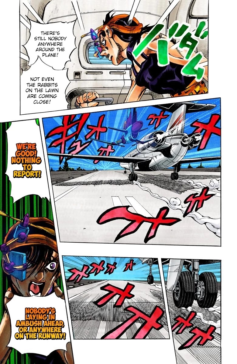 JoJo's Bizarre Adventure Part 5 - Vento Aureo (Official Colored) Chapter 94 page 7 - Chapter 94: Notorious B I G Part 1