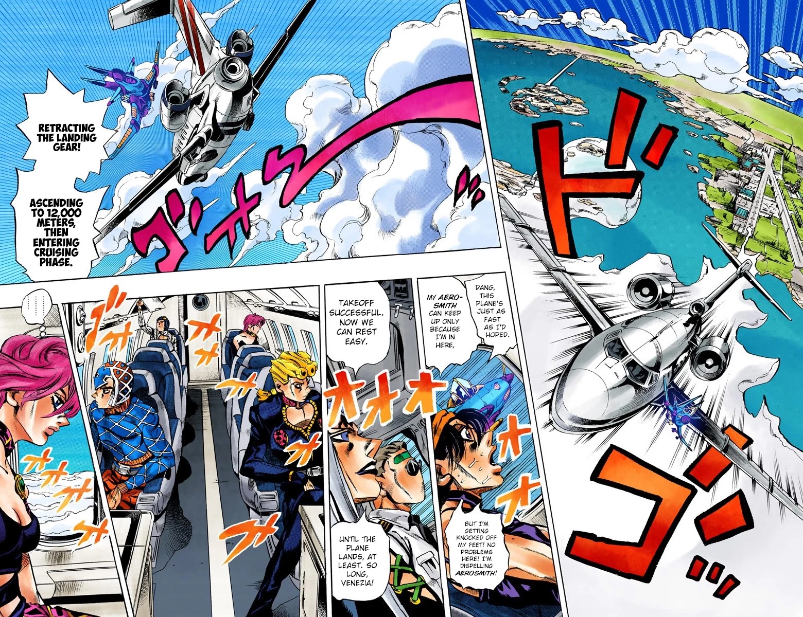 JoJo's Bizarre Adventure Part 5 - Vento Aureo (Official Colored) Chapter 94 page 8 - Chapter 94: Notorious B I G Part 1