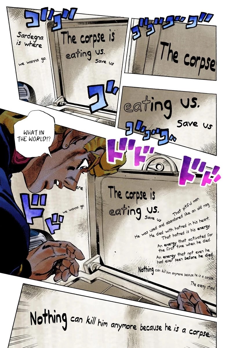 JoJo's Bizarre Adventure Part 5 - Vento Aureo (Official Colored) Chapter 95 page 13 - Chapter 95: Notorious B I G Part 2