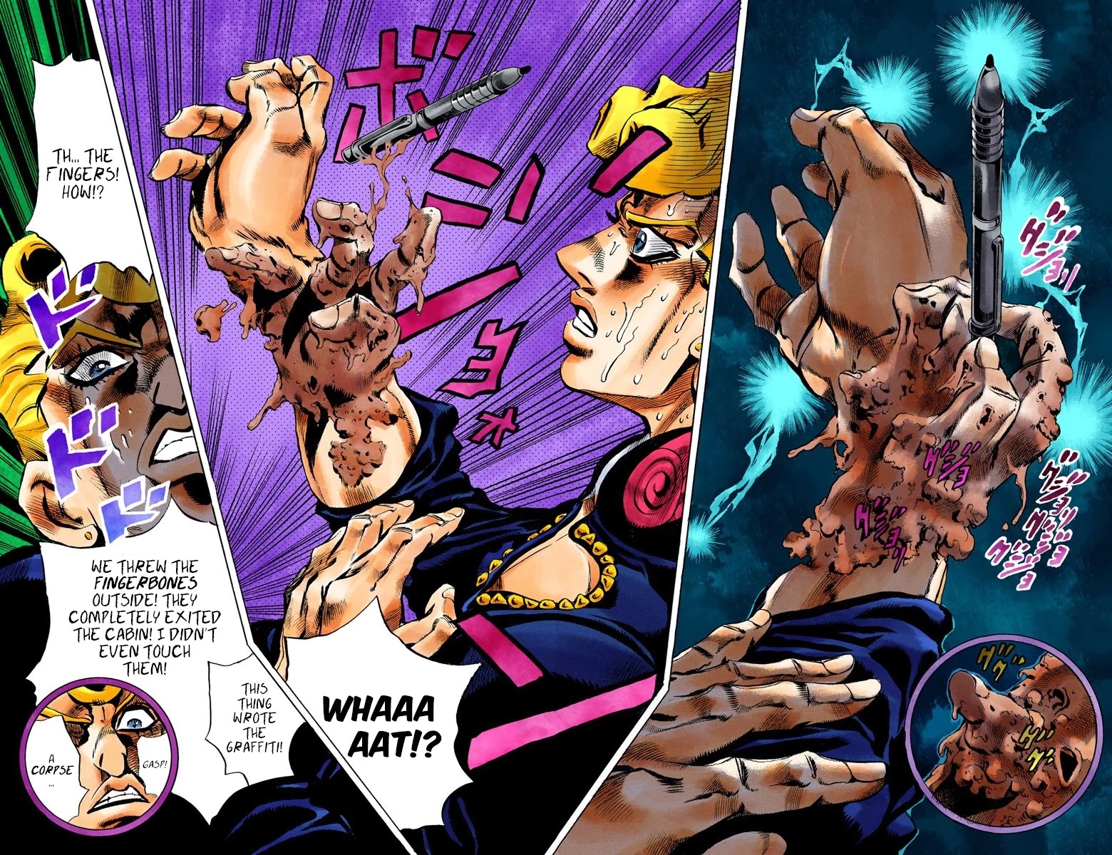 JoJo's Bizarre Adventure Part 5 - Vento Aureo (Official Colored) Chapter 95 page 16 - Chapter 95: Notorious B I G Part 2