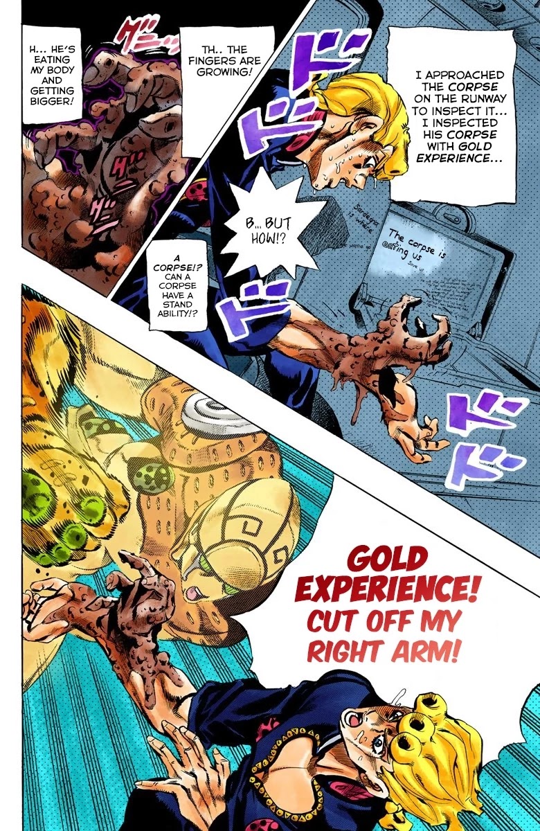 JoJo's Bizarre Adventure Part 5 - Vento Aureo (Official Colored) Chapter 95 page 17 - Chapter 95: Notorious B I G Part 2