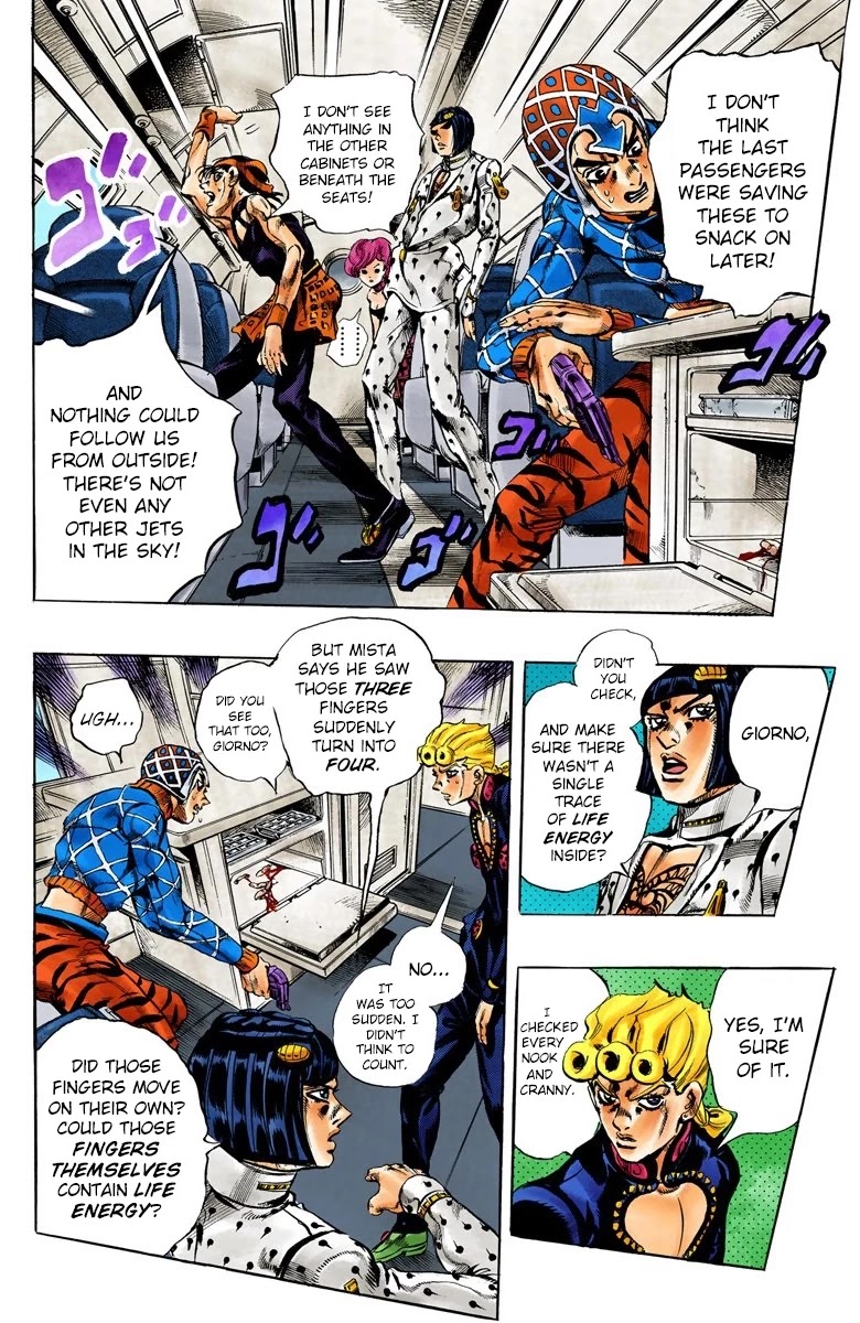 JoJo's Bizarre Adventure Part 5 - Vento Aureo (Official Colored) Chapter 95 page 4 - Chapter 95: Notorious B I G Part 2