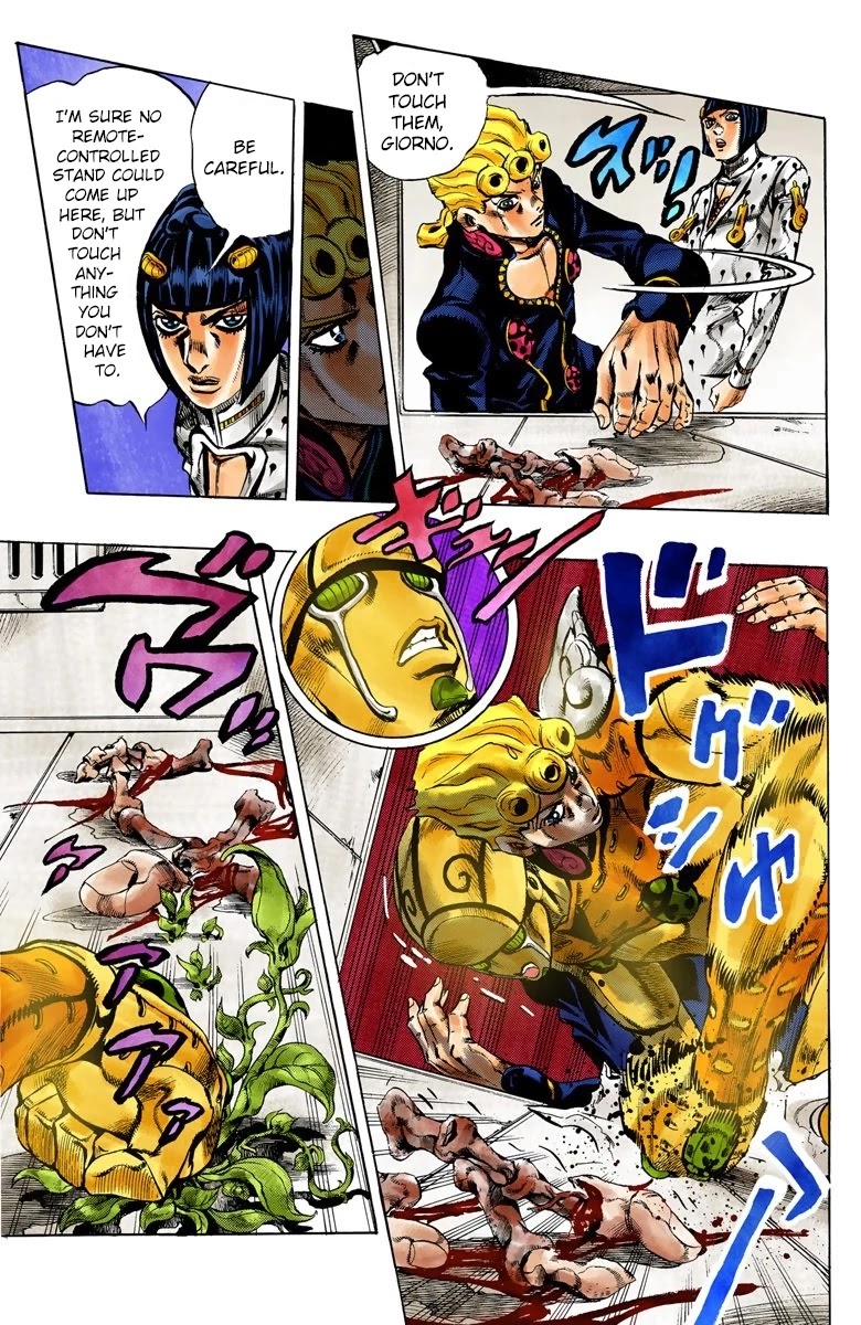 JoJo's Bizarre Adventure Part 5 - Vento Aureo (Official Colored) Chapter 95 page 5 - Chapter 95: Notorious B I G Part 2