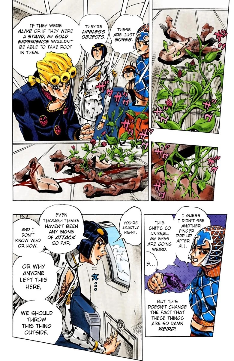 JoJo's Bizarre Adventure Part 5 - Vento Aureo (Official Colored) Chapter 95 page 6 - Chapter 95: Notorious B I G Part 2
