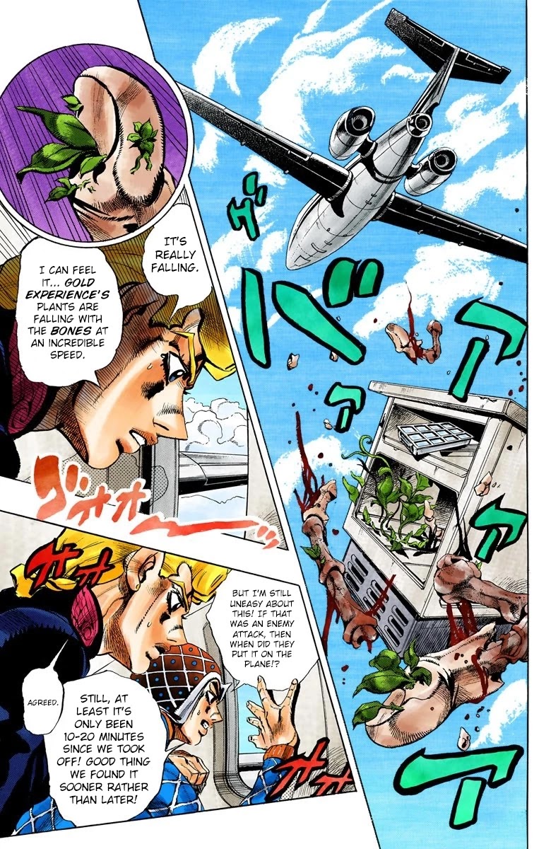 JoJo's Bizarre Adventure Part 5 - Vento Aureo (Official Colored) Chapter 95 page 9 - Chapter 95: Notorious B I G Part 2