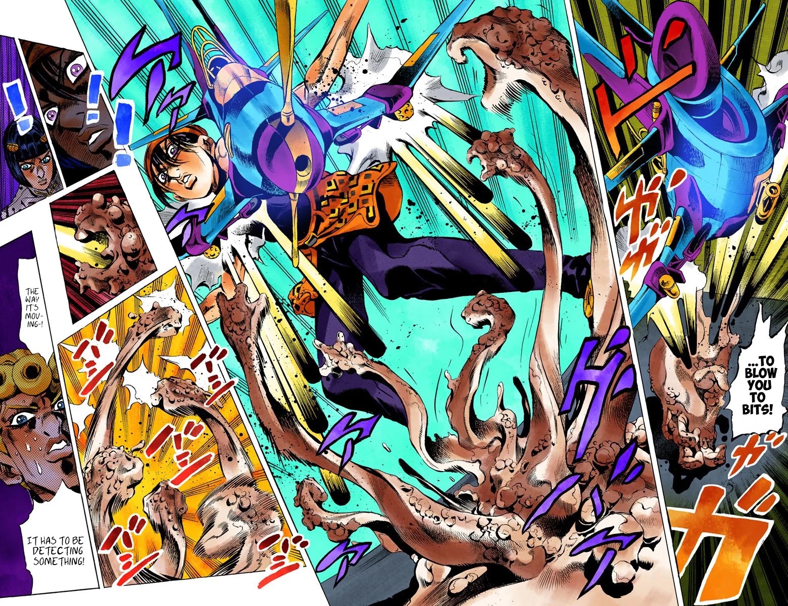 JoJo's Bizarre Adventure Part 5 - Vento Aureo (Official Colored) Chapter 96 page 10 - Chapter 96: Notorious B I G Part 3