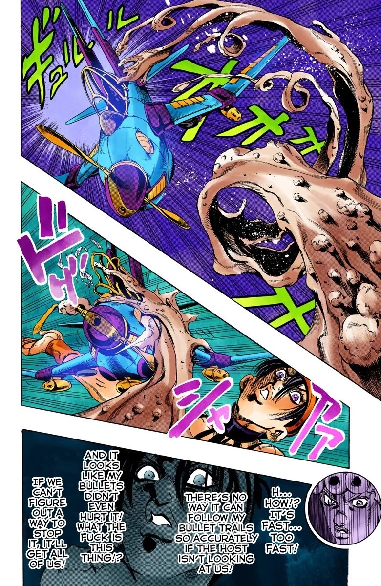 JoJo's Bizarre Adventure Part 5 - Vento Aureo (Official Colored) Chapter 96 page 11 - Chapter 96: Notorious B I G Part 3