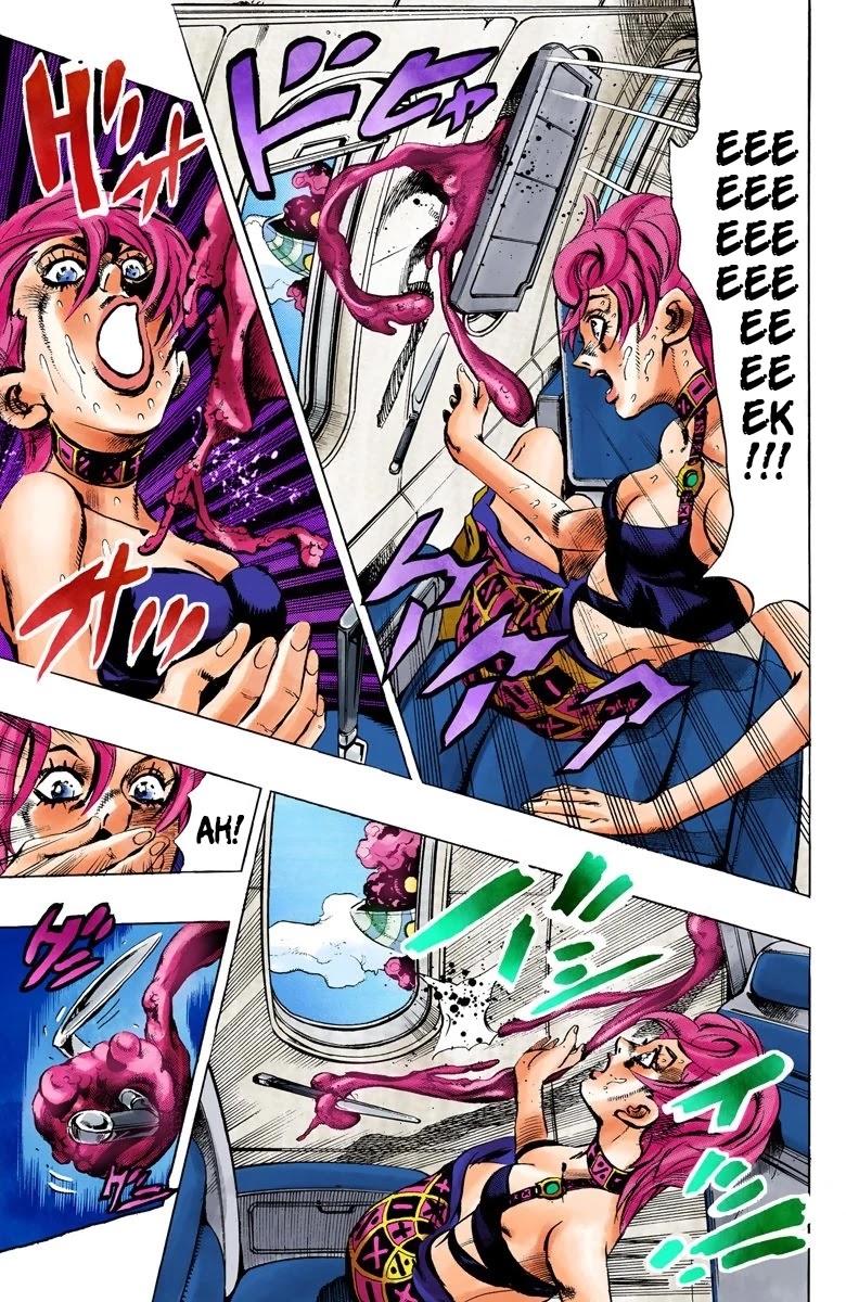 JoJo's Bizarre Adventure Part 5 - Vento Aureo (Official Colored) Chapter 97 page 14 - Chapter 97: Notorious B I G Part 4