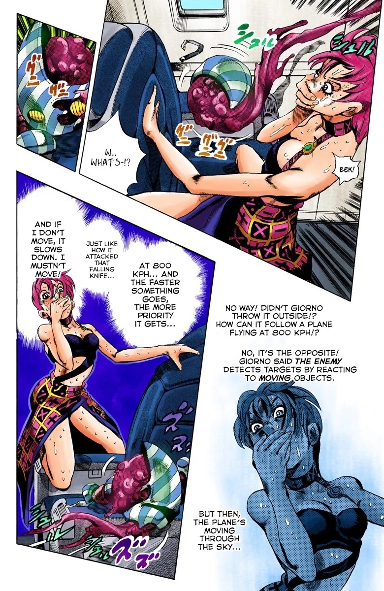 JoJo's Bizarre Adventure Part 5 - Vento Aureo (Official Colored) Chapter 97 page 15 - Chapter 97: Notorious B I G Part 4