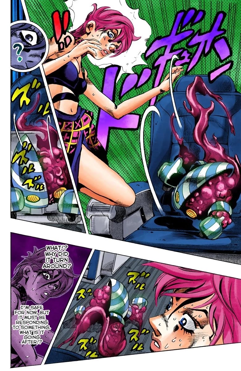 JoJo's Bizarre Adventure Part 5 - Vento Aureo (Official Colored) Chapter 97 page 17 - Chapter 97: Notorious B I G Part 4