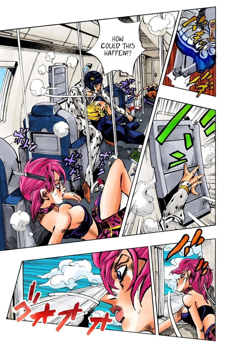JoJo's Bizarre Adventure Part 5 - Vento Aureo (Official Colored) Chapter 97 page 6 - Chapter 97: Notorious B I G Part 4